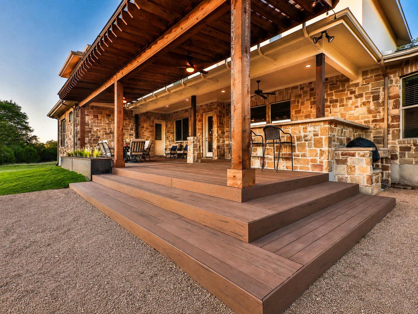 Shallow Water Adirondack seating